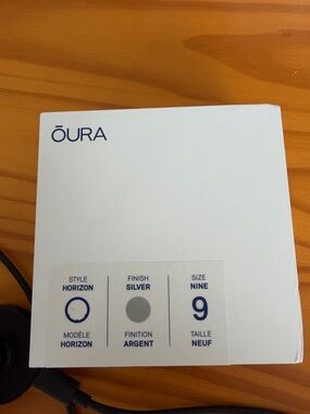 Oura Horizon Ring - Silver Polished Finish